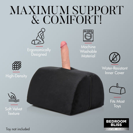 Love Toy Cushion with Dildo Hole - AdultLuxe