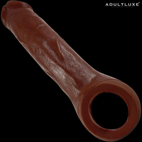 Ride On Vixskin Silicone Penis Extension - AdultLuxe