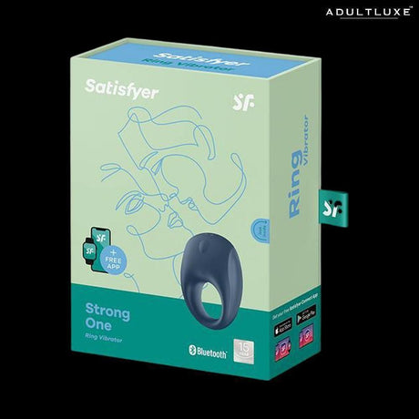 Satisfyer Strong One Ring Remote Control With App - AdultLuxe