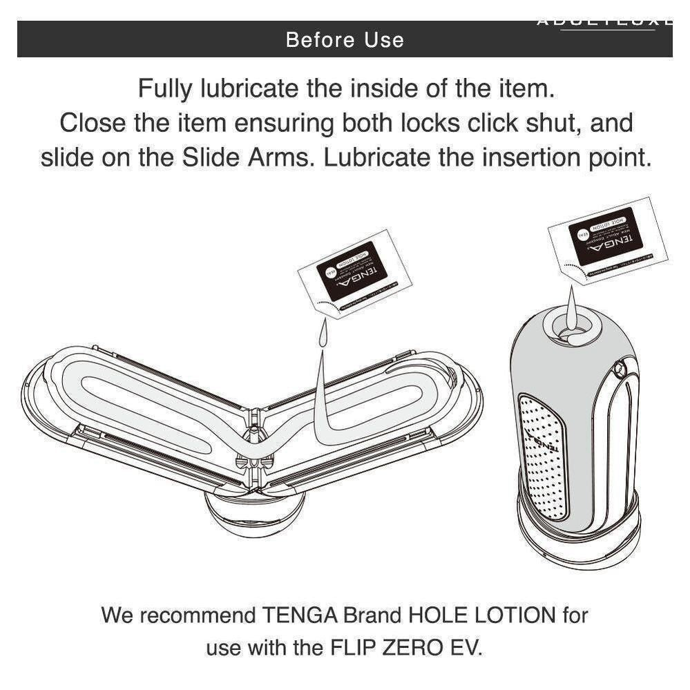 Tenga Flip Zero White Vibrating Masturbator - AdultLuxe