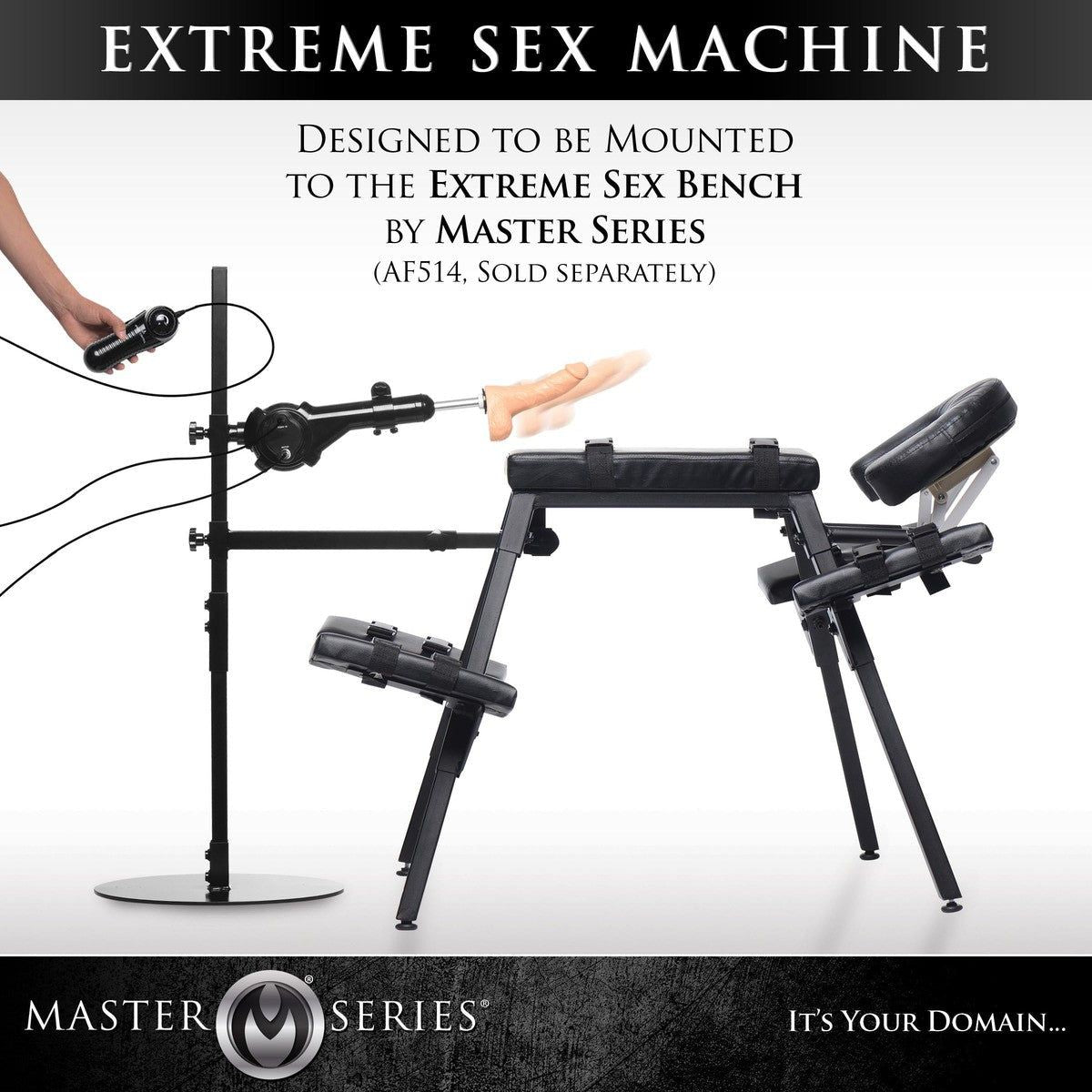 The Dicktator 2.0 Extreme Sex Machine with Frame - AdultLuxe