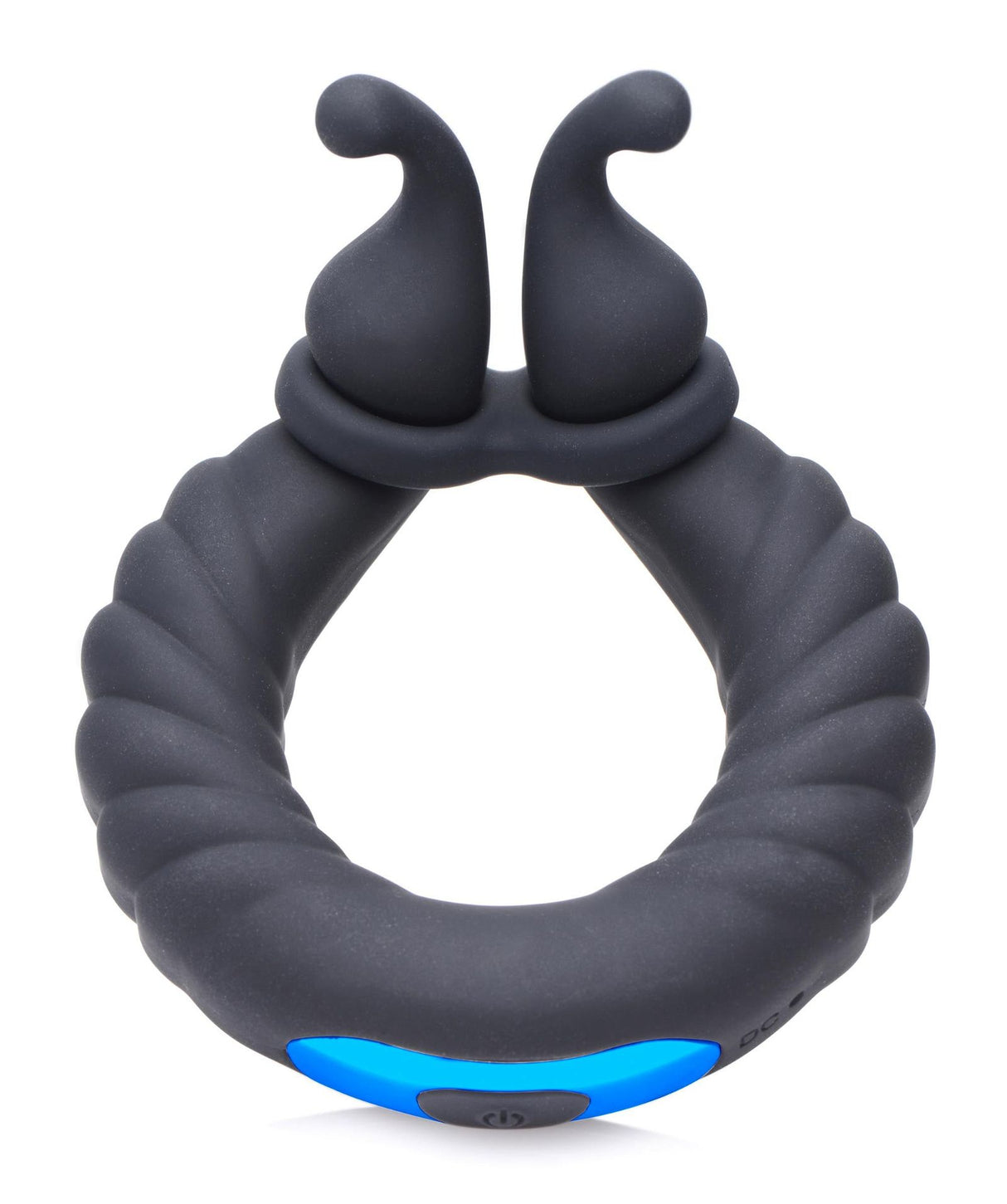 Trinity Cobra Dual Stimulation Silicone Cock Ring - AdultLuxe