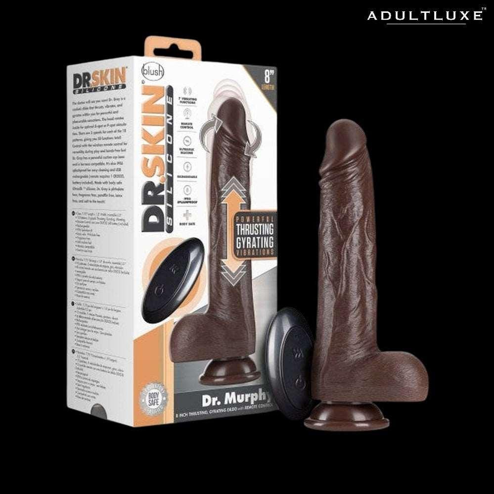 Dr. Murphy 8 inches Realistic Thrusting and Rotating Dildo