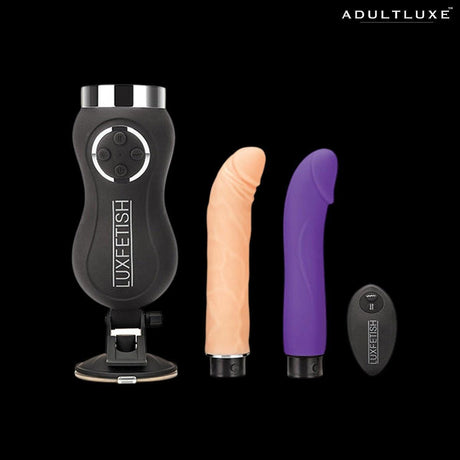 Lux Fetish Rechargeable Thrusting Compact Sex Machine