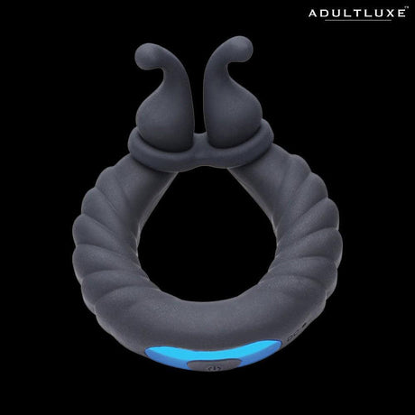 Trinity Cobra Dual Stimulation Silicone Cock Ring