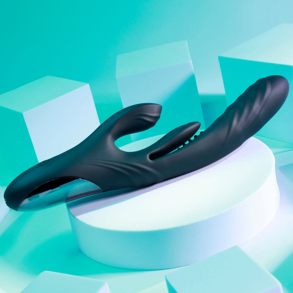 Playboy Rapid Thrusting & Flapping 3 in 1 Rabbit Vibrator