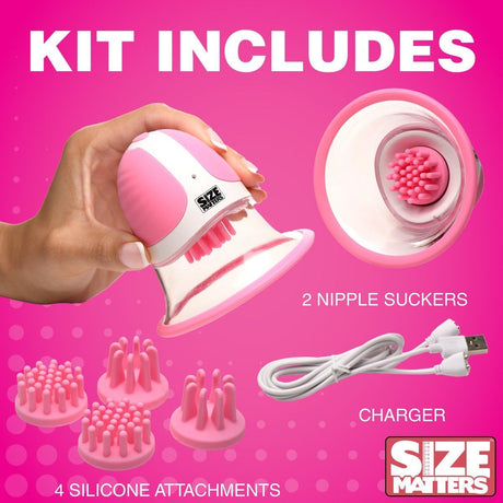 10x Rotating Nipple Suckers - AdultLuxe