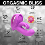 12x Come-hither Rocker Ergonomic Rabbit GSpot Vibrator - AdultLuxe