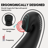 AdultLuxe Triple Targeter 3 in 1 Prostate Massager + Cock Ring with Remote