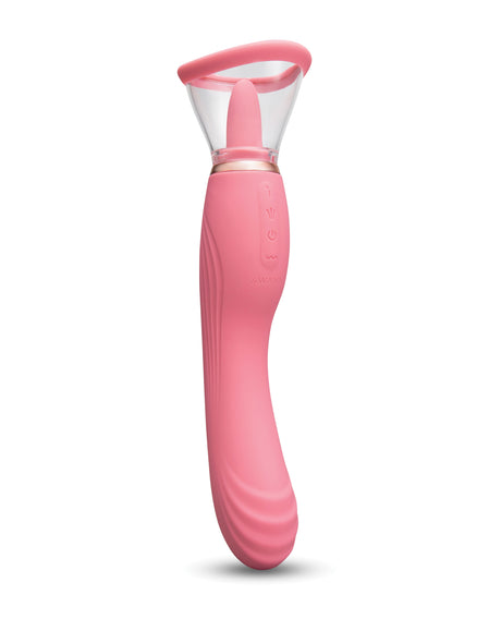 Le Wand Lick double-ended licking tongue and G-spot vibrator