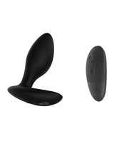 We-Vibe Ditto+ Satin Black - profile view showing tapered head