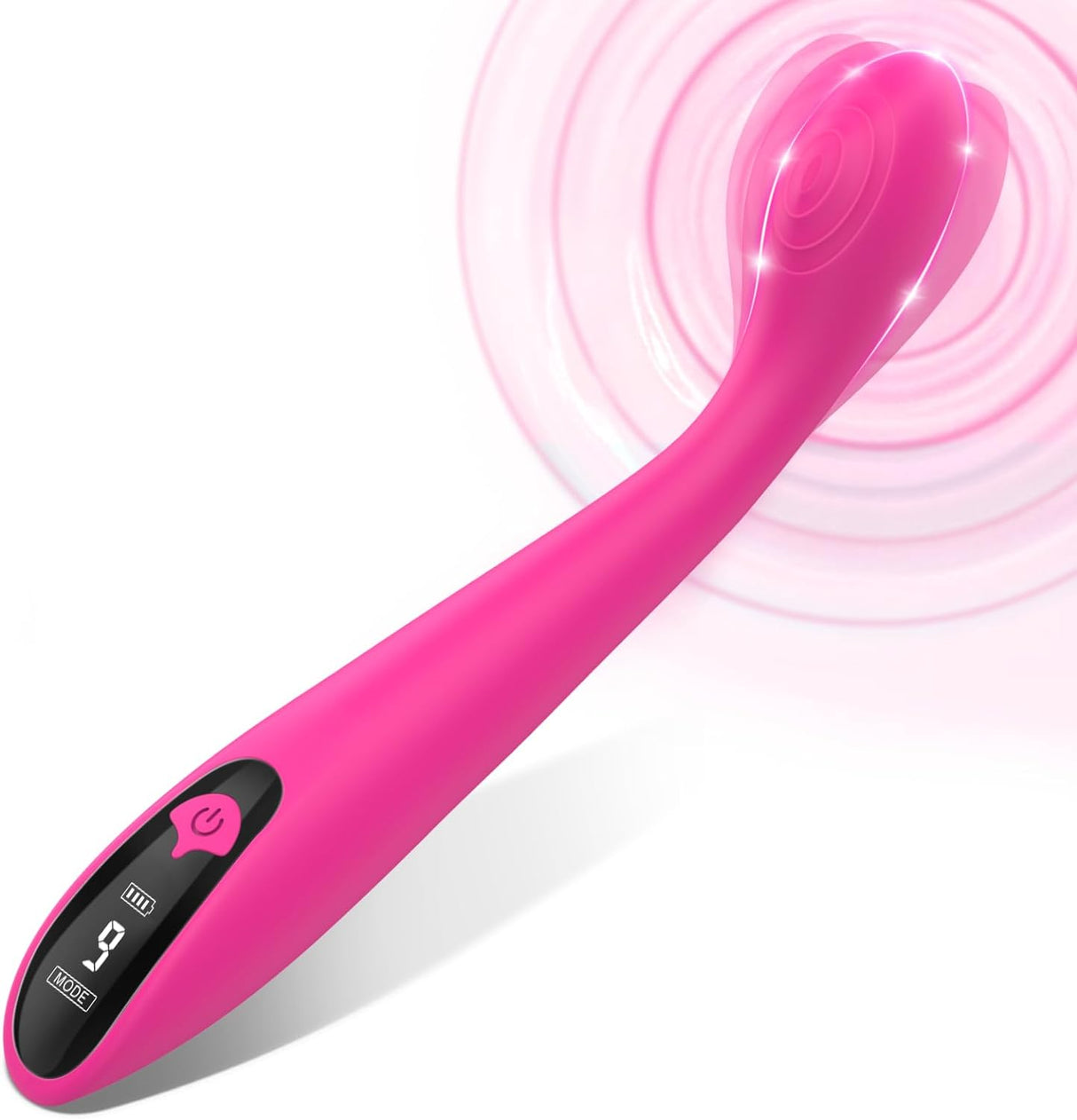 AdultLuxe TechTingle G-Spot Vibrator with Digital Display