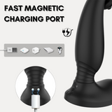 AdultLuxe Triple Targeter 3 in 1 Prostate Massager + Cock Ring with Remote