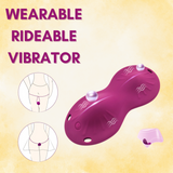 AdultLuxe Mini LuxePad Panty and Grinding Vibrator with Remote