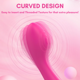 AdultLuxe TechTingle G-Spot Vibrator with Digital Display