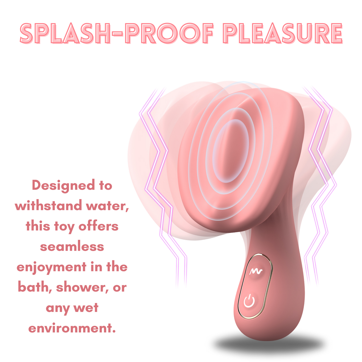 AdultLuxe Peachy Vibelette Personal Massager