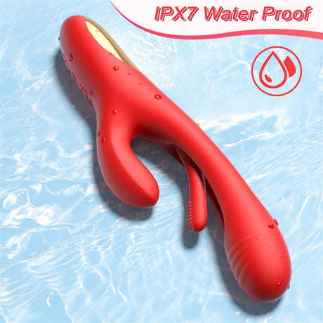 AdultLuxe Tapper-3 in 1 Clitoral & GSpot Vibrator with Tapping Function - AdultLuxe