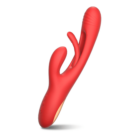 AdultLuxe Tapper-3 in 1 Clitoral & GSpot Vibrator with Tapping Function - AdultLuxe
