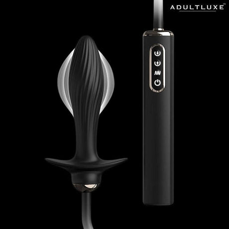 Anal Fantasy Auto Throb Inflatable Vibrating Plug - AdultLuxe