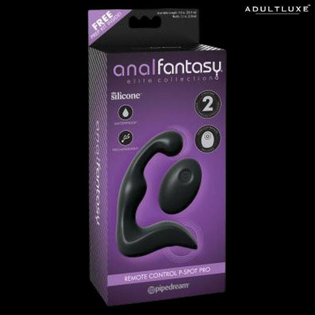 Anal Fantasy Elite Prostate Massager with Remote Control - AdultLuxe