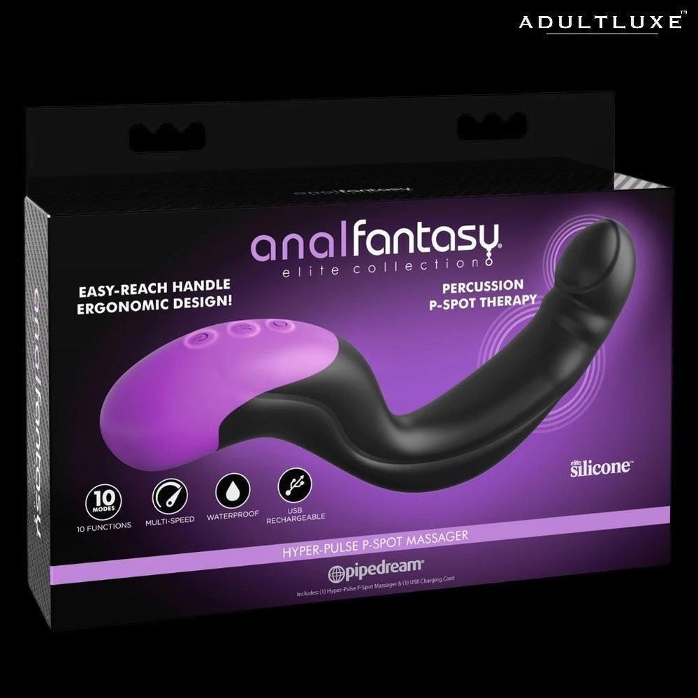 Anal Fantasy Hyper Pulse P Spot Massager - AdultLuxe