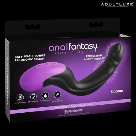 Anal Fantasy Hyper Pulse P Spot Massager - AdultLuxe