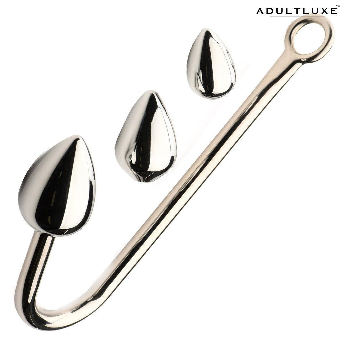 Anal Hook Trainer With 3 Plugs from Master Series - AdultLuxe