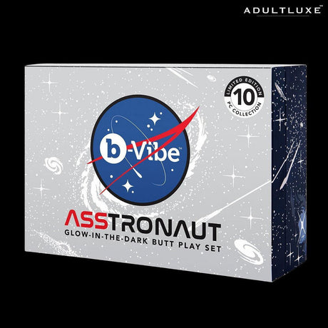 B-Vibe ASStronaut Glow-in-the-Dark Butt Play Set - AdultLuxe