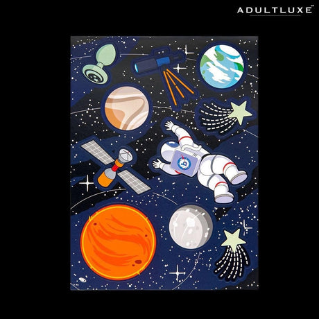 B-Vibe ASStronaut Glow-in-the-Dark Butt Play Set - AdultLuxe