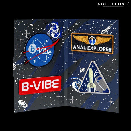 B-Vibe ASStronaut Glow-in-the-Dark Butt Play Set - AdultLuxe