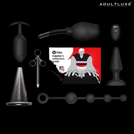 B-Vibe Anal Education Set Masster's Degree Edition - AdultLuxe