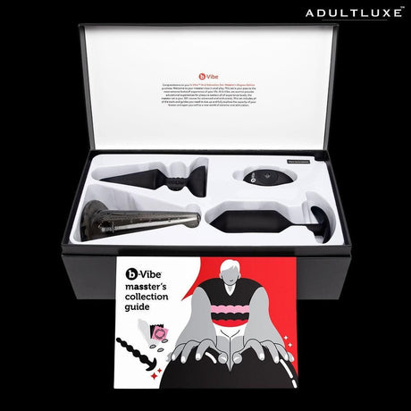 B-Vibe Anal Education Set Masster's Degree Edition - AdultLuxe