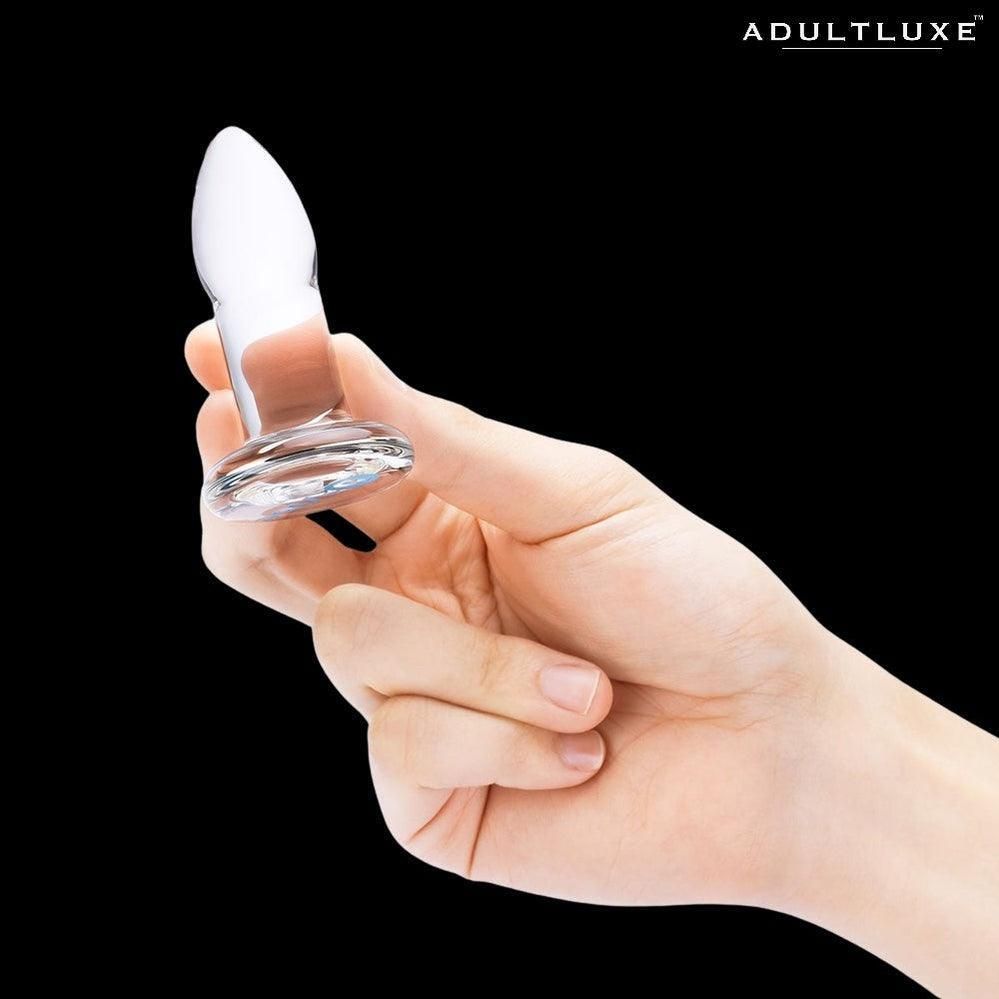 B-Vibe Glass Anal Dilators Set - AdultLuxe