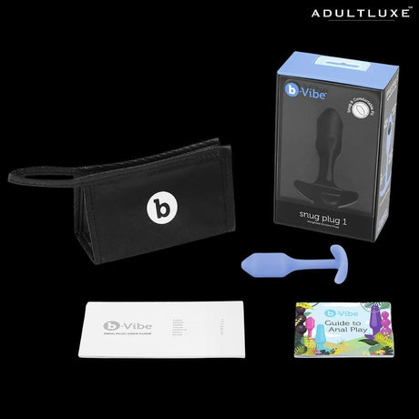 B-Vibe Snug Plug 1 Small - AdultLuxe