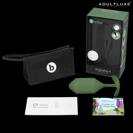 B-Vibe Snug Plug 4 XL - AdultLuxe