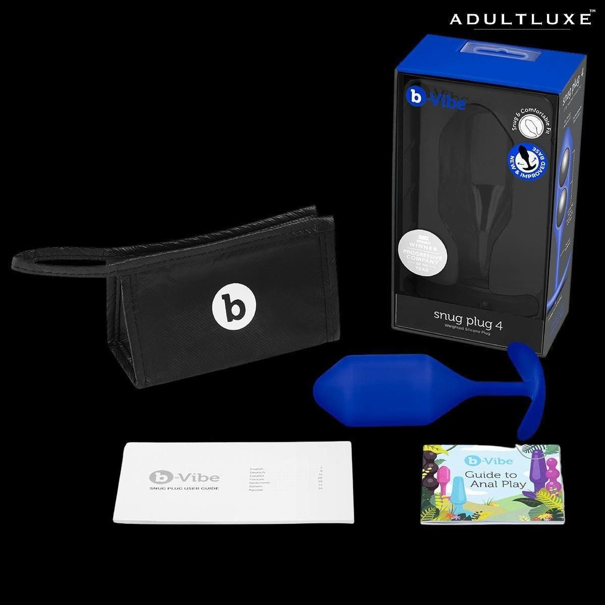 B-Vibe Snug Plug 4 XL - AdultLuxe