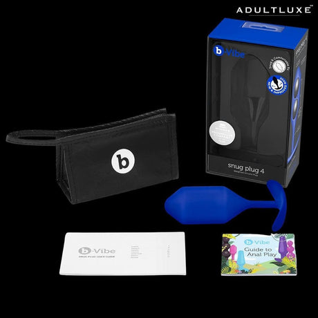 B-Vibe Snug Plug 4 XL - AdultLuxe