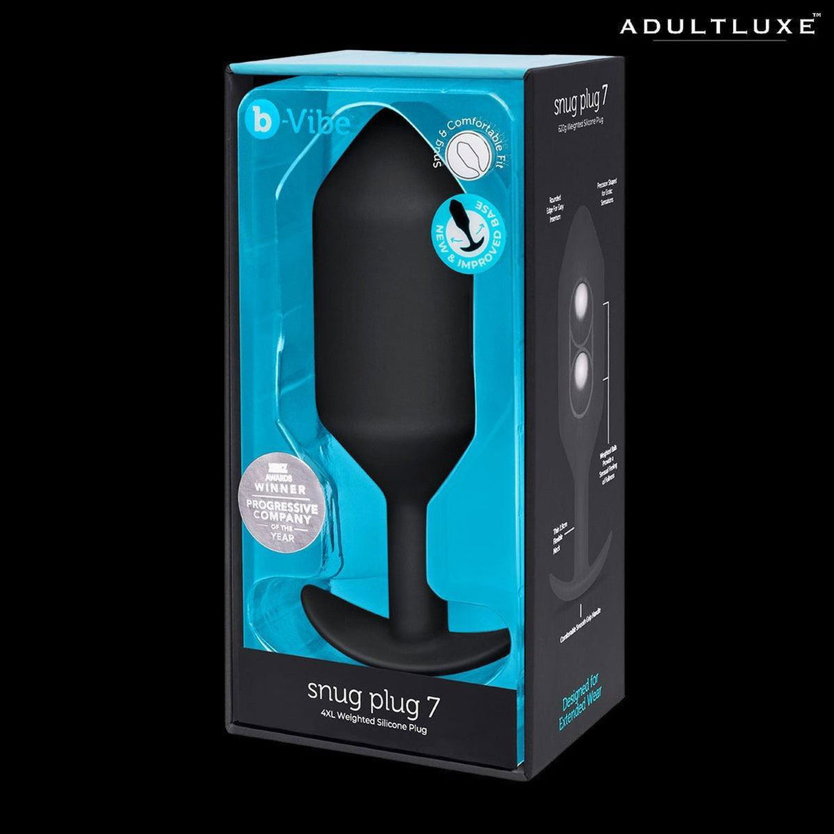 B-Vibe Snug Plug 7 XXXXL - AdultLuxe