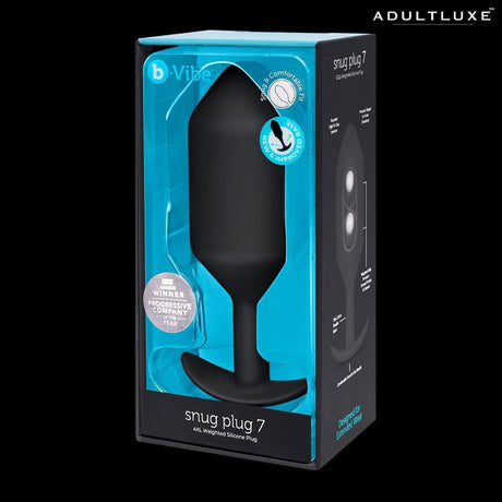 B-Vibe Snug Plug 7 XXXXL - AdultLuxe