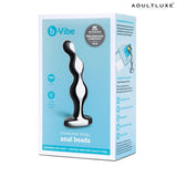 B-Vibe Stainless Steel Anal Beads - AdultLuxe