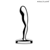 B-Vibe Stainless Steel Prostate Plug - AdultLuxe