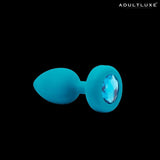 B-Vibe Vibrating Jewel Plug with Remote - AdultLuxe