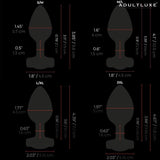 B-Vibe Vibrating Jewel Plug with Remote - AdultLuxe
