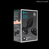 B-Vibe Vibrating Jewel Plug with Remote - AdultLuxe