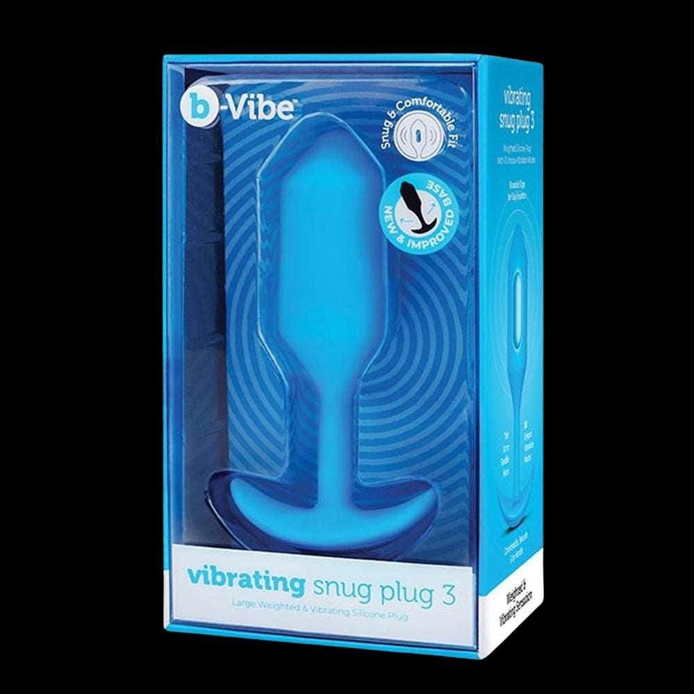 B-Vibe Vibrating Snug Plug 3 - AdultLuxe