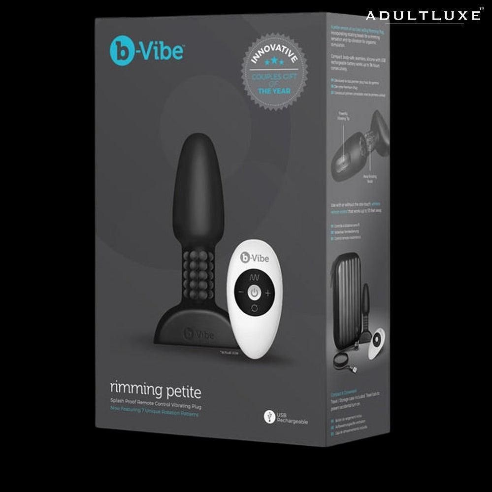 B-vibe Petite Rimming Plug - AdultLuxe