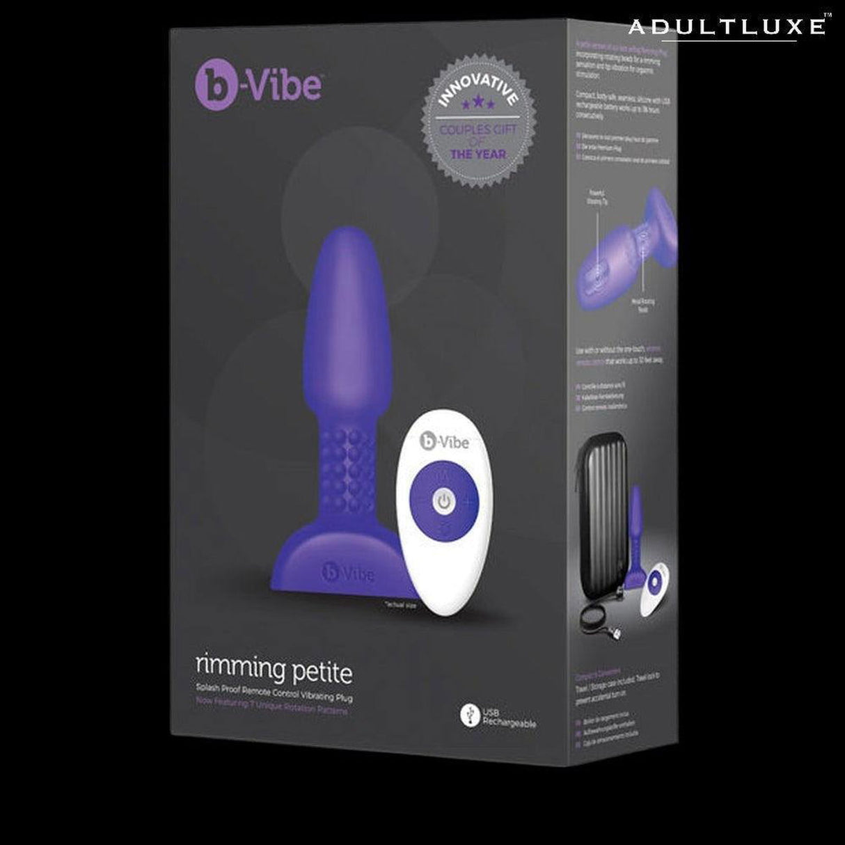 B-vibe Petite Rimming Plug - AdultLuxe