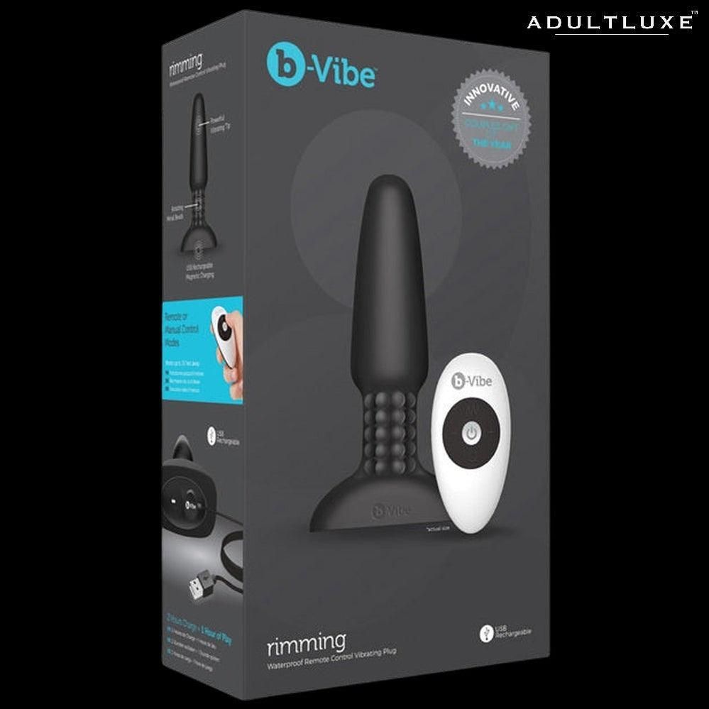 B-vibe Rimming Plug - AdultLuxe