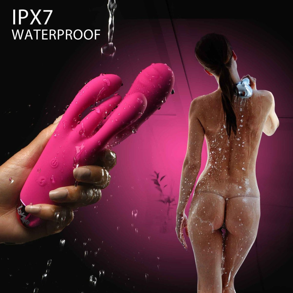 Bang! 10x Triple Rabbit Silicone Vibrator - AdultLuxe