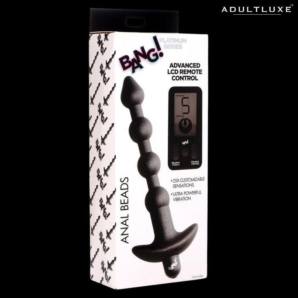 Bang! Silicone Anal Beads with Remote - AdultLuxe